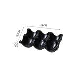 OvoLux Keramik Eierhalter – 6- & 12-Fach Eierablage für Küche & Kühlschrank