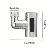 AquaTwist 4-in-1 Schwenkbarer Wasserfall-Küchenhahn