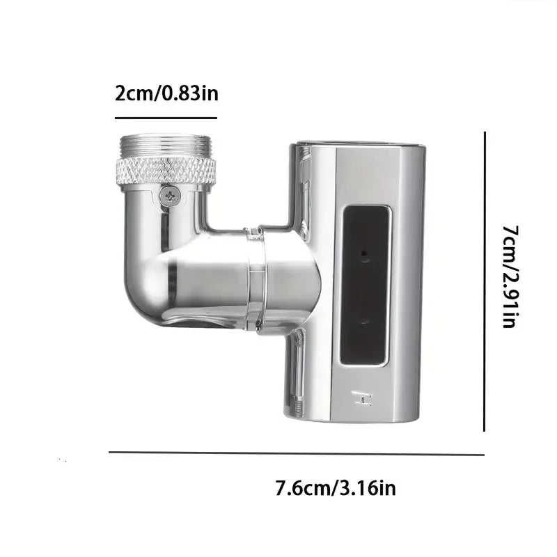 AquaTwist 4-in-1 Schwenkbarer Wasserfall-Küchenhahn
