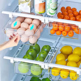 FridgeMaster – Transparente Küchenbox für Obst, Gemüse und Eier