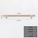 Lumarex LineaGold Möbelgriff 96 mm