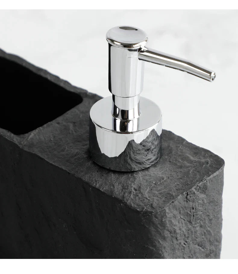 StoneTouch Seifenspender mit Schwammhalter