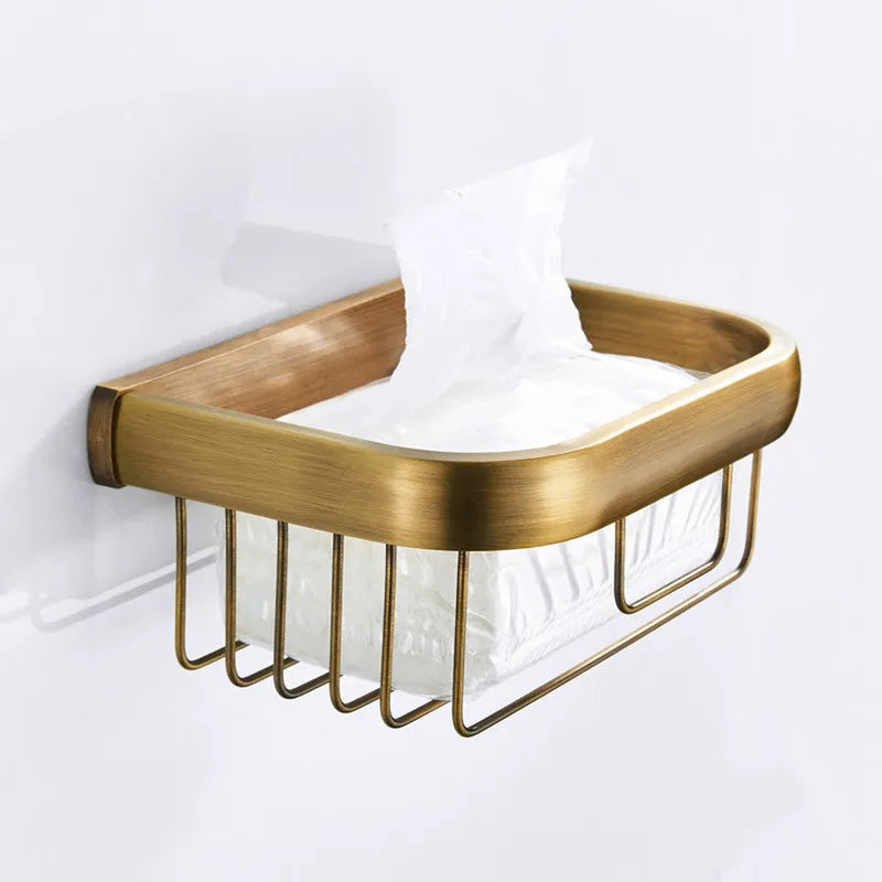 ImperialBronze Antik Messing Badezimmer Zubehör Set