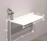 FlexiFold 424 Ultra-Schmaler Klappbarer Wandtisch