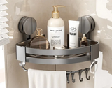 AquaGrip – Luxus Saugnapf-Badregal ohne Bohren
