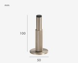 Nurlin Messing Knurled Türstopper
