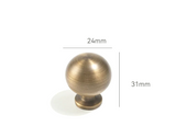 VintageBrass Europäische Messinggriffe – Elegante Bronzegriffe für Schränke, Schubladen und Möbel