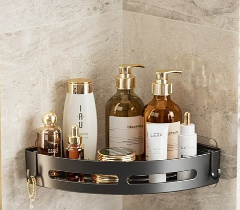 AQUAFIX Selbstklebender Dusch-Organizer – Stark haftend, bohrfrei & wasserdicht