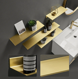 AquaRack Aluminium Wandregal – Premium Badezimmershelf für Shampoo & Duschzubehör