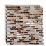 Golden Mosaic Luxe – Selbstklebende Wandfliesen