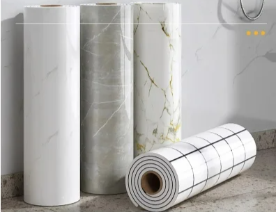 MarbleDream – Luxuriöse Selbstklebende Marmor-Tapete mit Schaumstruktur