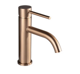 ROSEVÉRA Brushed Gold – Design Waschtischarmatur aus Edelstahl (Einloch, Einhebel)