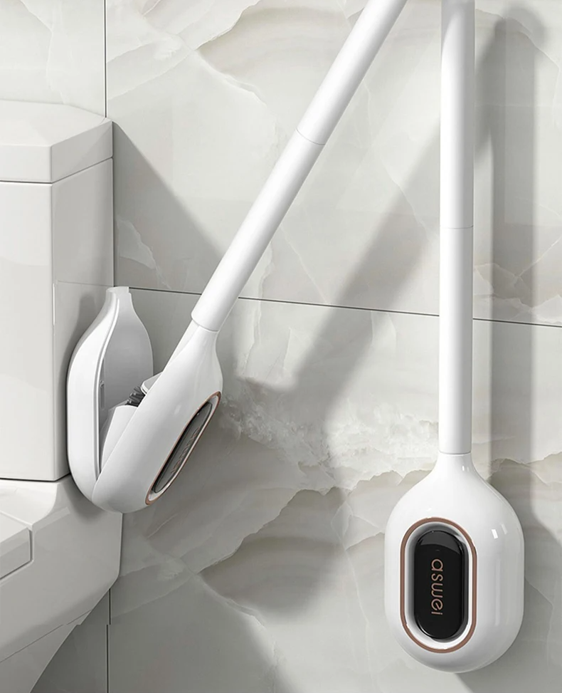 AromaBrush – Magnetische Duft-Toilettenbürste mit Wandhalterung
