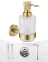 RoséEleganz Badaccessoires Set – Gebürstetes Roségold Edelstahl | Wandmontage Badezimmer Set | Stilvolle Badezimmer Ausstattung