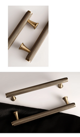 Nurlin Massiver Antik-Messing Möbelgriff