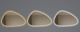 NordiLux Design Badezimmerspiegel – Smarter LED-Wandspiegel mit unregelmäßiger Form und Aluminiumrahmen