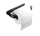 AuroraBrass – Premium Toilettenpapierhalter aus Kupfer & Messing in Gebürstetem Finish