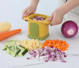 ChopMaster – Multifunktionaler Gemüseschneider & Pommes-Schneider mit Handdruckmechanismus