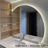 AURORA Großer LED Badezimmer-Spiegel