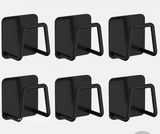 Edelstahl Schwammhalter Spüle Selbstklebend – Küchen Organizer mit Ablauf | Wandhalter für Schwamm & Bürste