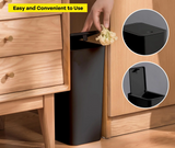 EcoPress 10L Mülleimer für Badezimmer