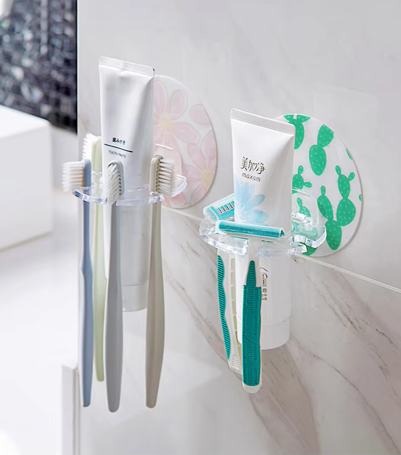 EasyStick Organizer – Selbstklebender Zahnbürstenhalter & Aufbewahrungsregal