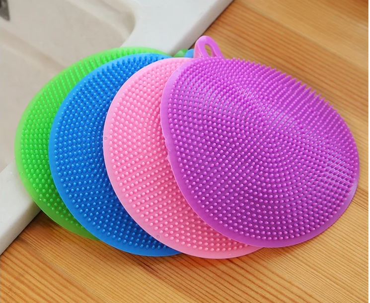 CleanFlex – Silikon-Spülbürste & Multifunktionales Küchenschrubber-Pad