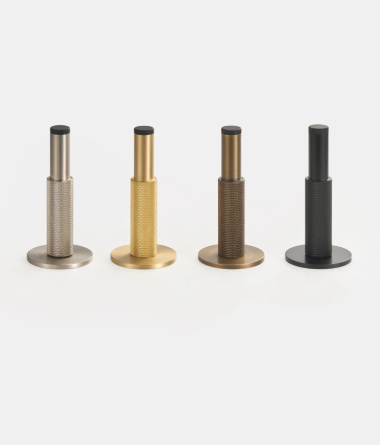 Nurlin Messing Knurled Türstopper