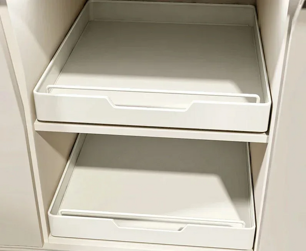 KlimPaws SlideRack – Ausziehbarer Küchen-Organizer mit Schienen