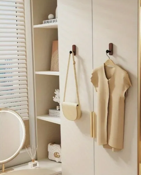 NordicWood Wandhaken aus Walnussholz