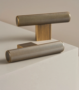 LineaBrass Antik-Messing Lineare Möbelgriffe