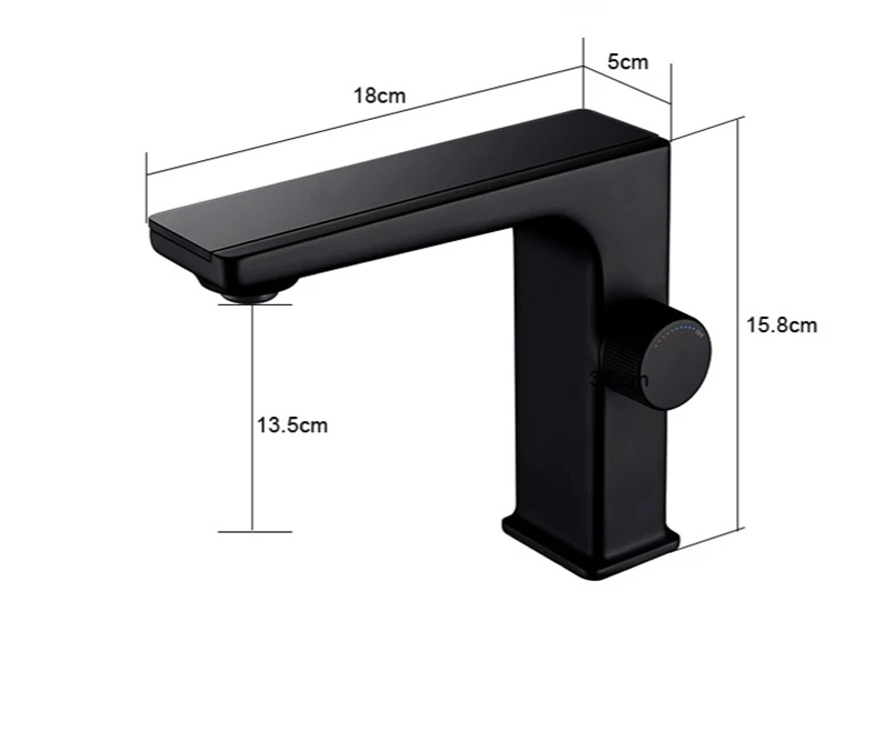 LuxuFlow Digitaler LED-Waschtischhahn