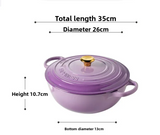 ChefMax 5QT Gusseisen Emaille Dutch Oven