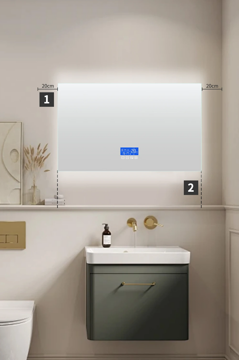 LumiTherm XL LED Badezimmerspiegel