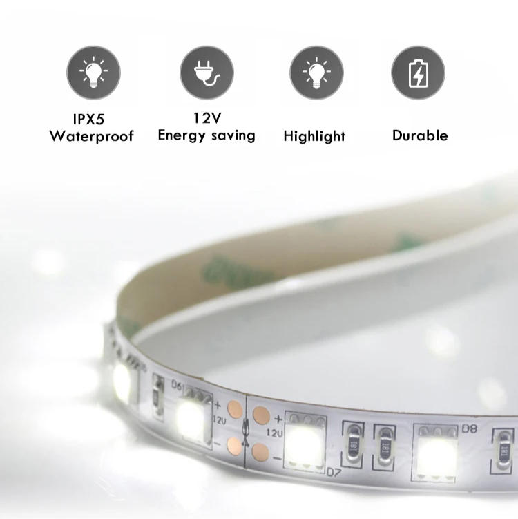 40/50/60CM Runder Smart Hotel Schlafzimmer Anti-Beschlag Dekorativer Spiegel LED Badezimmerspiegel 3 Farbe Einstellbar