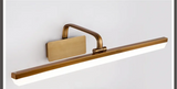 Lumi Bronze LED Spiegel Wandleuchte