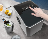 FrostQuick Eiswürfelmaschine Kompakt – Elektrischer Eisbereiter | 9 Eiswürfel in 6 Minuten | Tragbare Küchenlösung