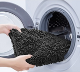 PlushPad Luxus-Badematte aus Chenille – Rutschfest und superweich – Für ultimativen Badezimmerkomfort