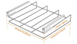 Schneidebrett Halter Edelstahl Unter Schrank – Küchen Organizer | Hängende Aufbewahrung | Platzsparendes Design