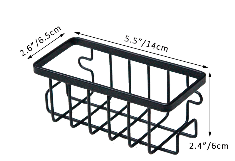 TAILI – Hochwertiger Aluminium-Spülschwammhalter mit starker Saugnapf-Befestigung