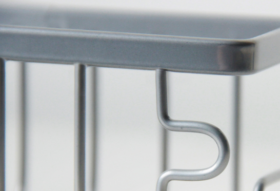 TAILI – Hochwertiger Aluminium-Spülschwammhalter mit starker Saugnapf-Befestigung